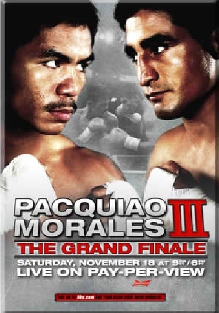 Pacquiao vs. Morales III poster