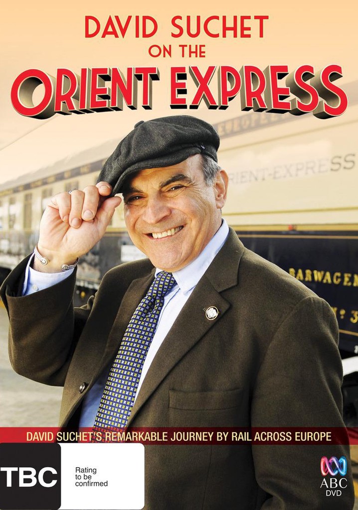 David Suchet on the Orient Express poster