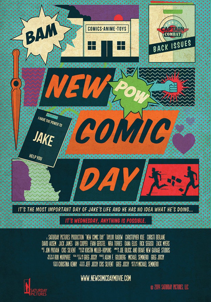New Comic Day poster