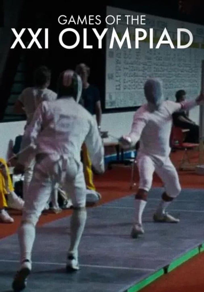 Games of the XXI Olympiad poster