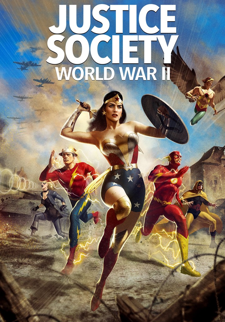 Justice Society: World War II poster