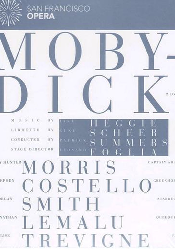 Heggie: Moby Dick poster