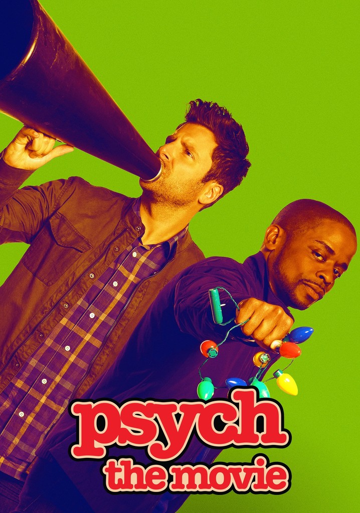 Psych: The Movie poster