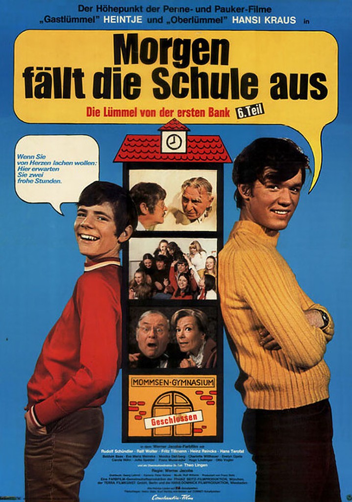 Morgen fällt die Schule aus poster