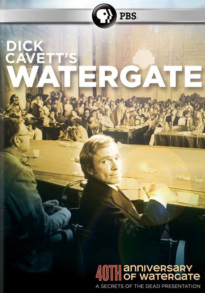 Dick Cavett's Watergate poster