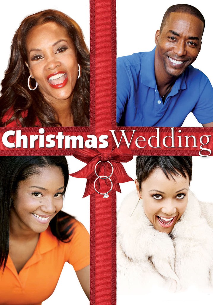 A Christmas Wedding poster