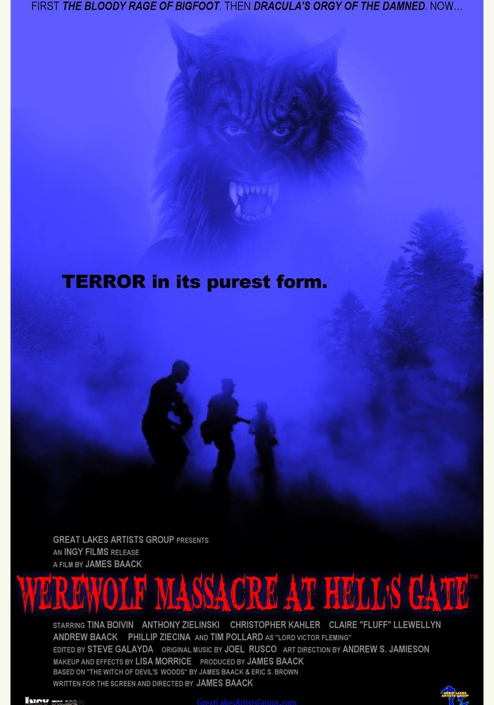 Werewolf Massacre at Hell's Gate poster
