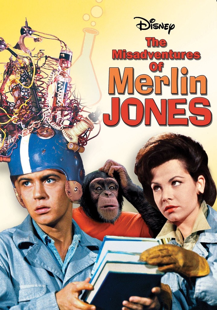 The Misadventures of Merlin Jones poster