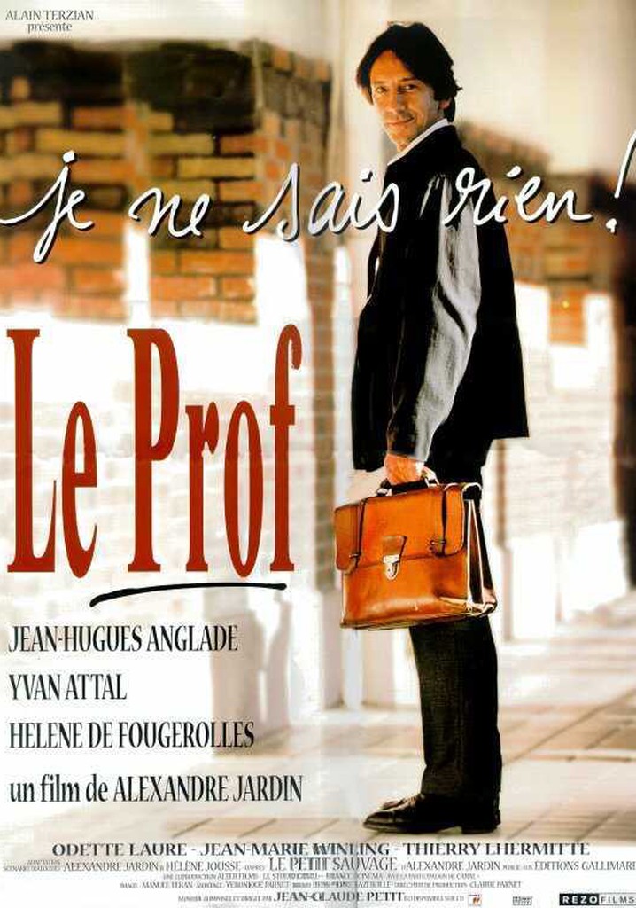 Le prof poster