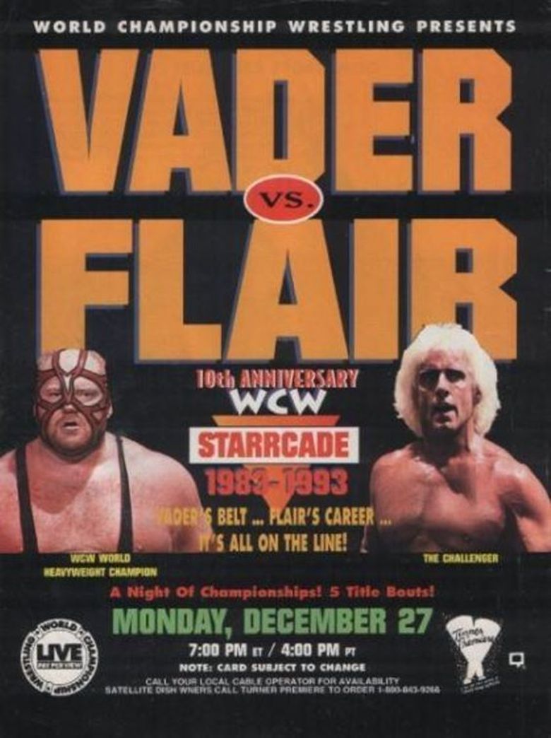 WCW Starrcade '93 poster