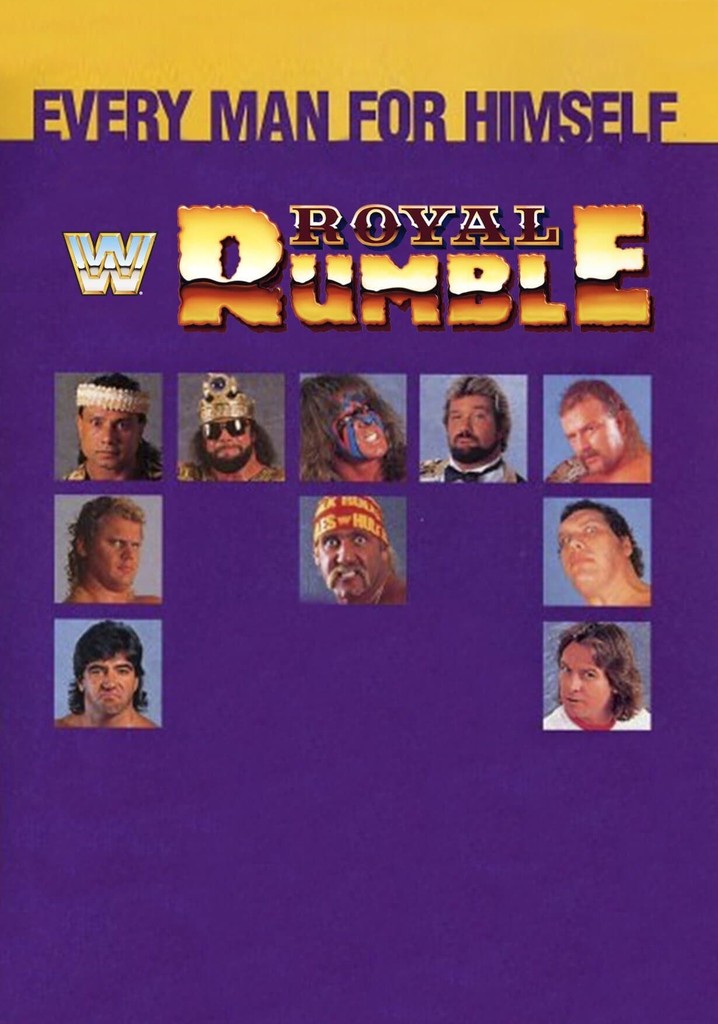 WWE Royal Rumble 1990 poster