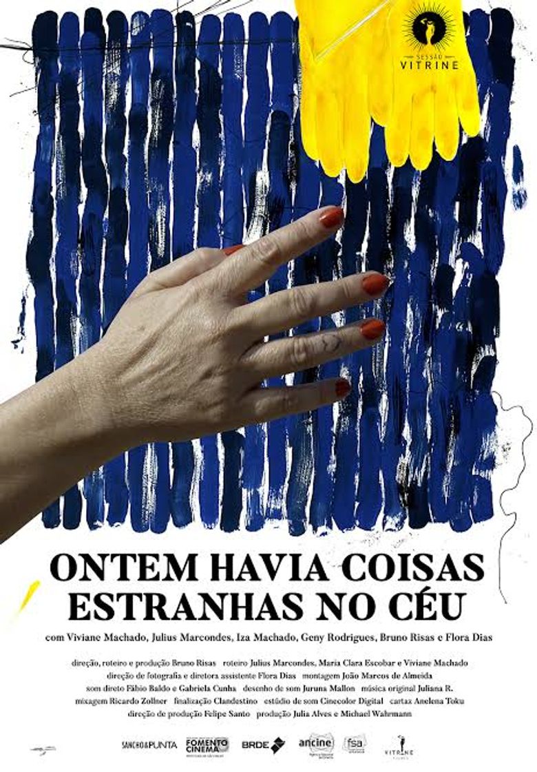 Ontem Havia Coisas Estranhas no Céu poster