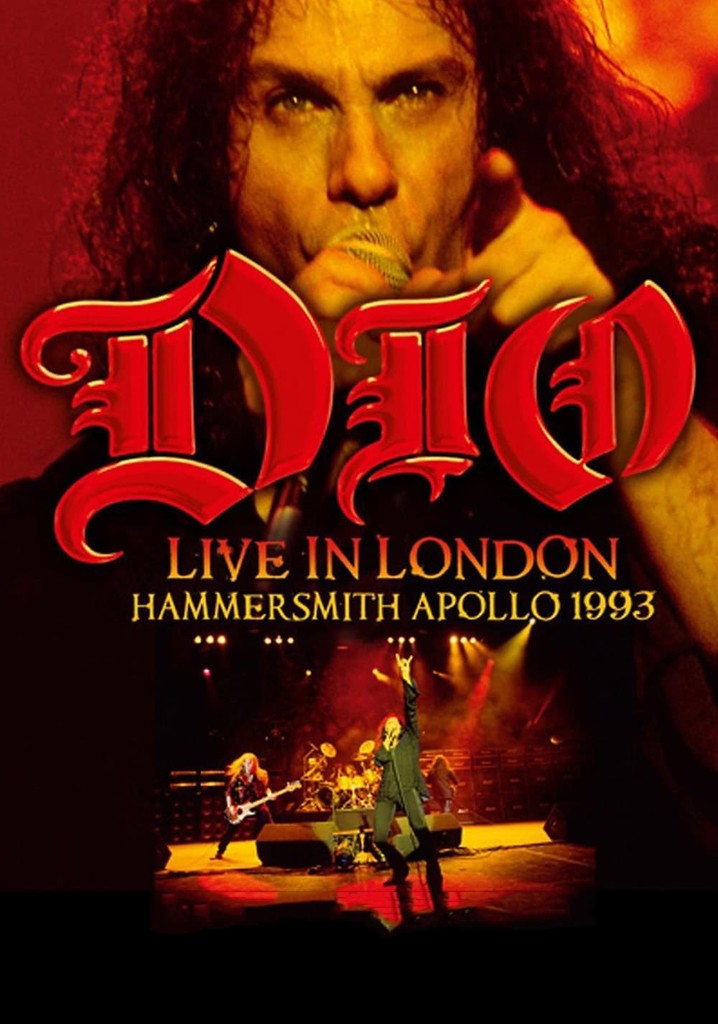 Dio: Live in London - Hammersmith Apollo 1993 poster