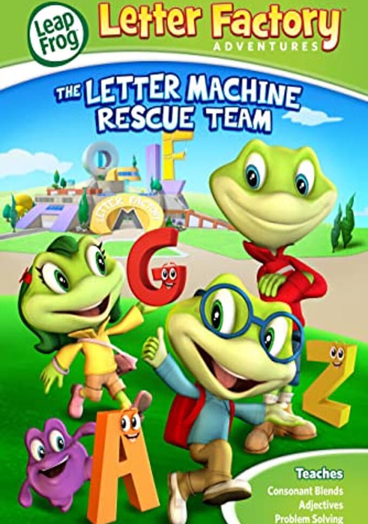 LeapFrog: Letter Factory Adventures - The Letter Machine Rescue Team poster