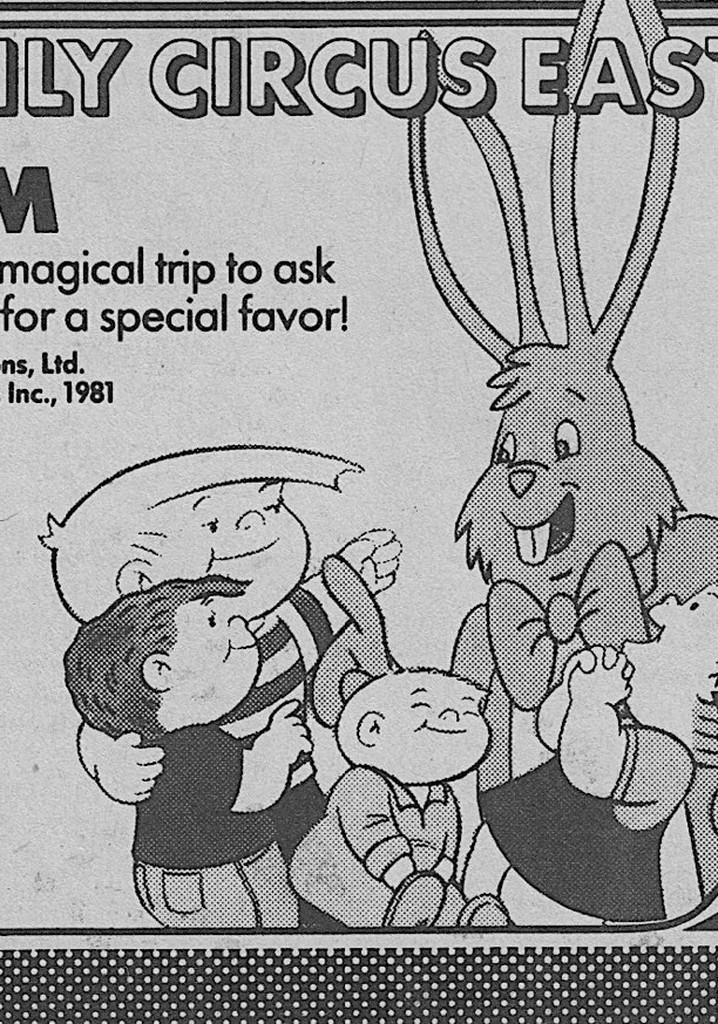 A Family Circus Easter poster