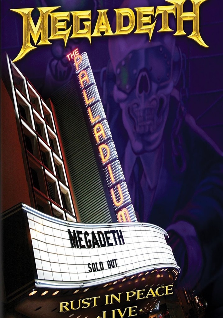 Megadeth: Rust in Peace Live poster