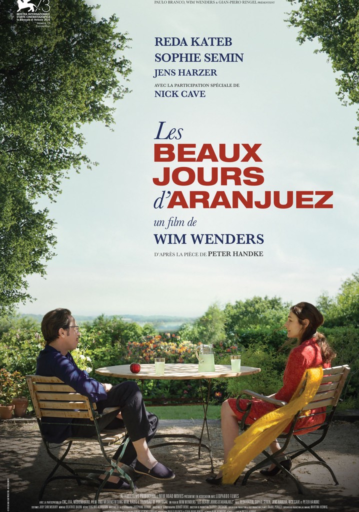 The Beautiful Days of Aranjuez poster