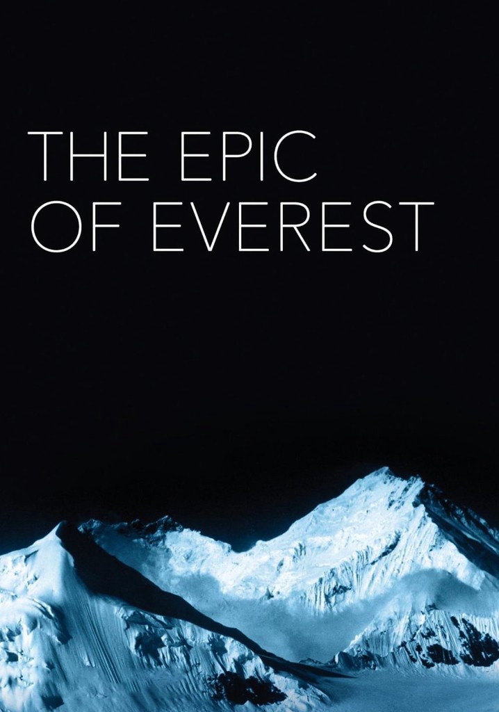 The Epic of Everest poster
