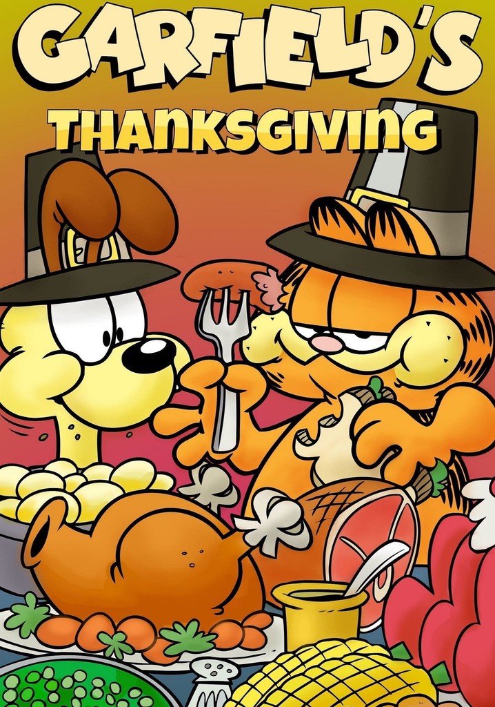 Garfield's Thanksgiving poster