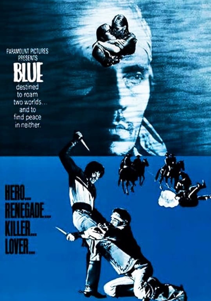 Blue poster