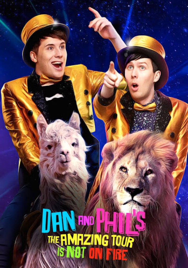 Dan and Phil's The Amazing Tour is Not on Fire poster