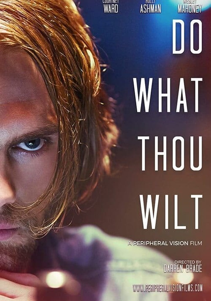 Do What Thou Wilt poster