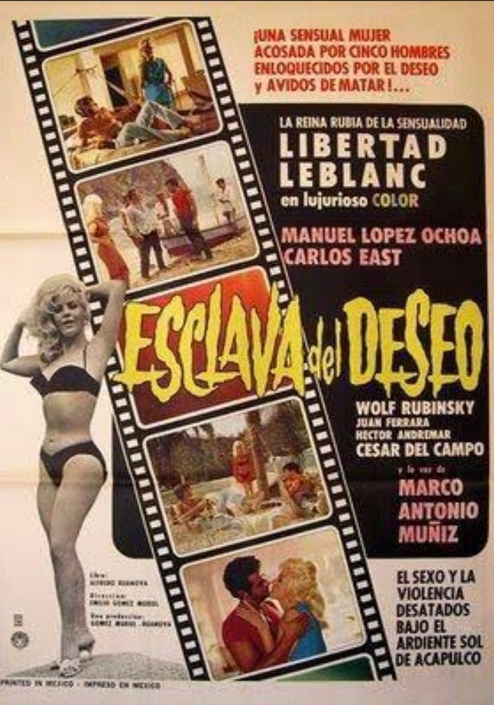 Esclava del deseo poster