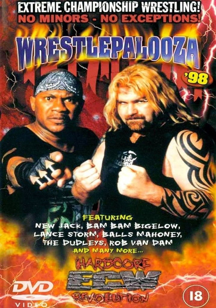 ECW Wrestlepalooza 1998 poster