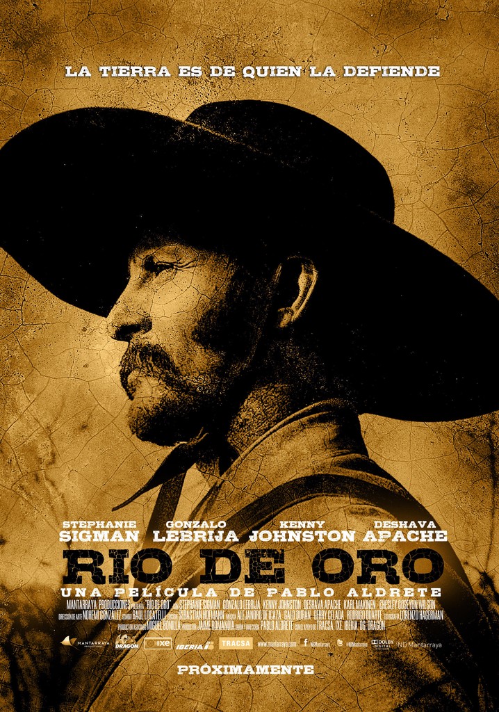 Río de oro poster