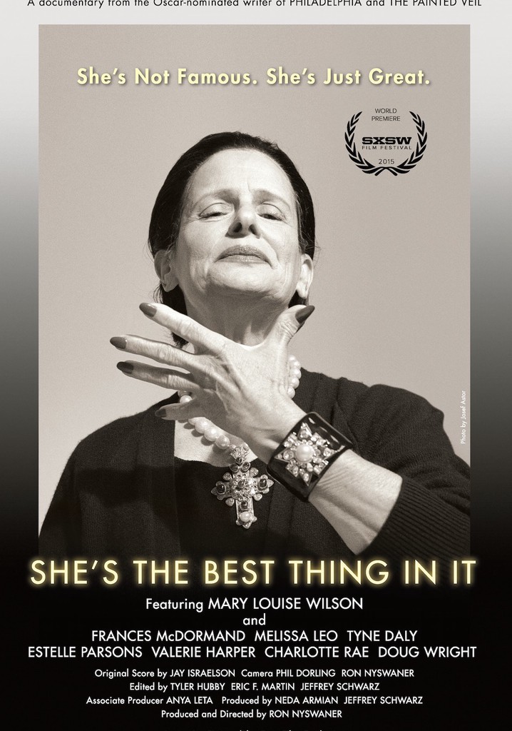 She's The Best Thing in It poster