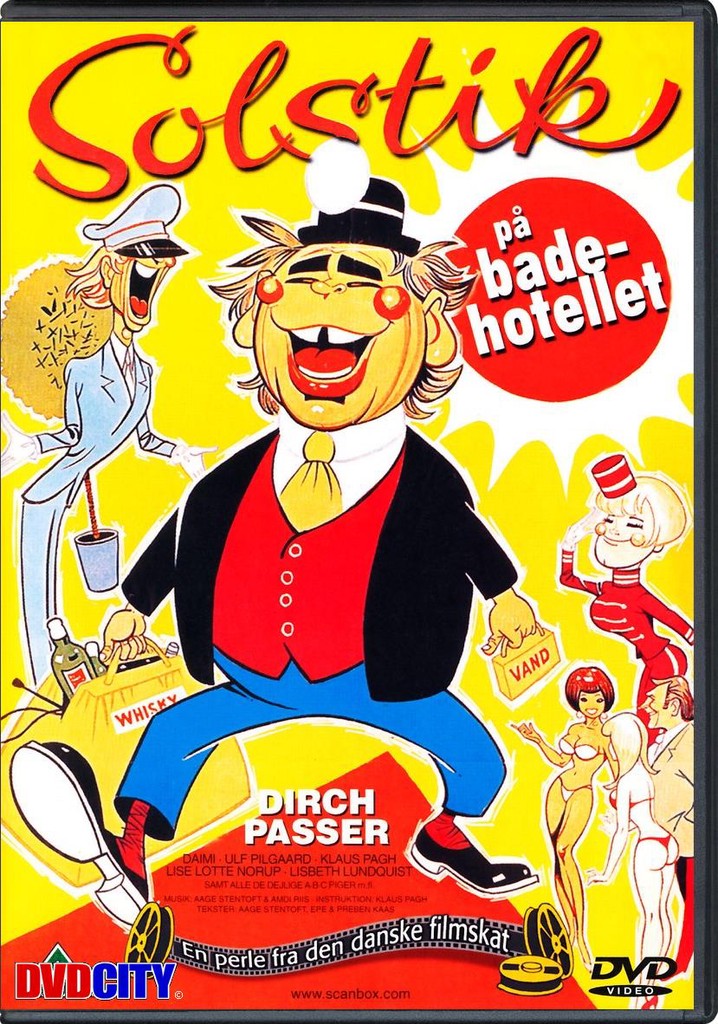 Solstik på badehotellet poster
