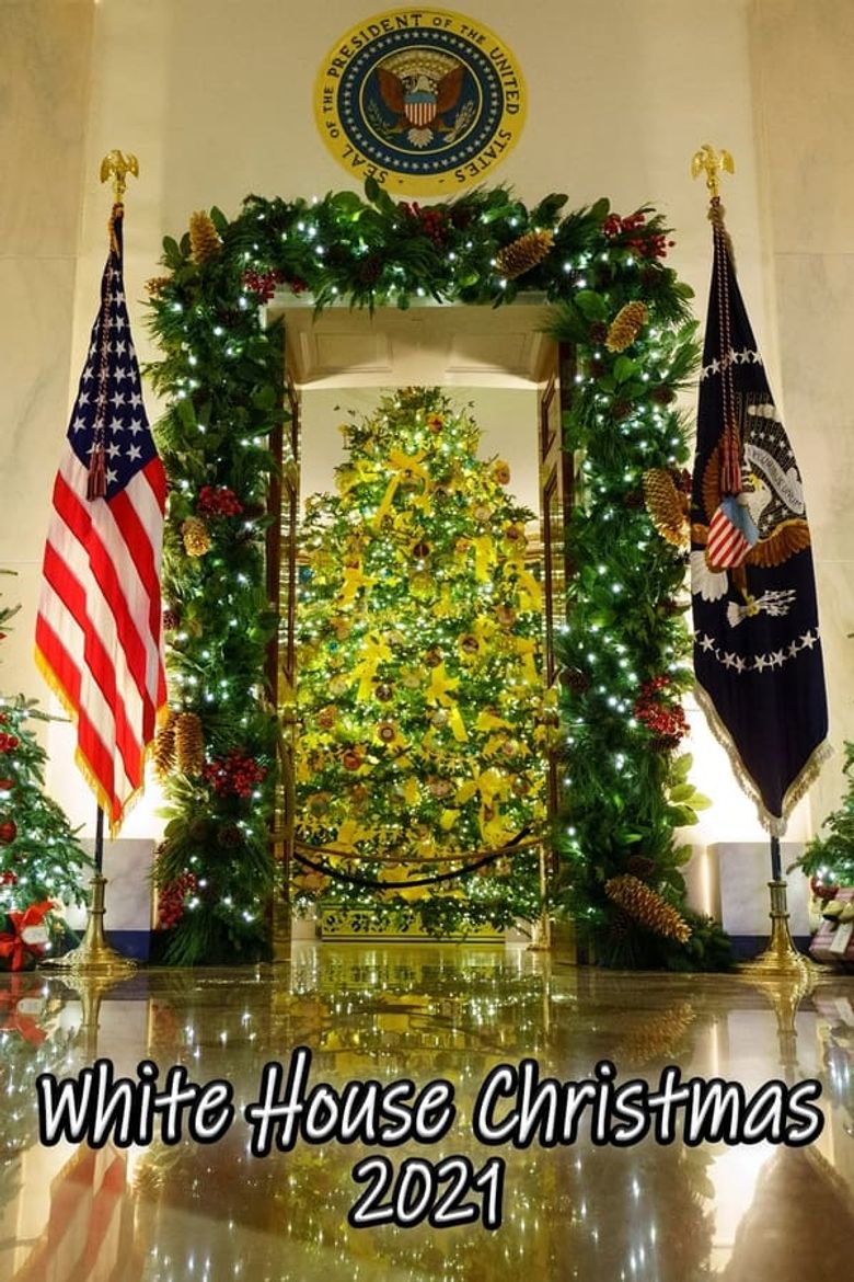 White House Christmas poster