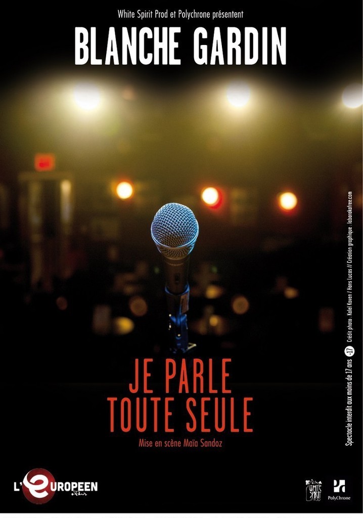 Blanche Gardin: I Talk to Myself poster