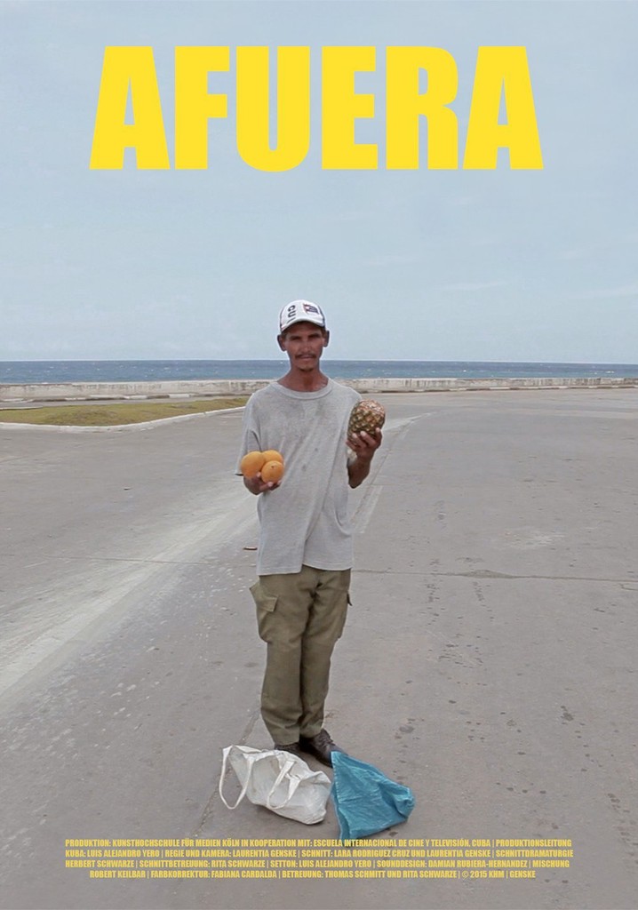 Afuera poster
