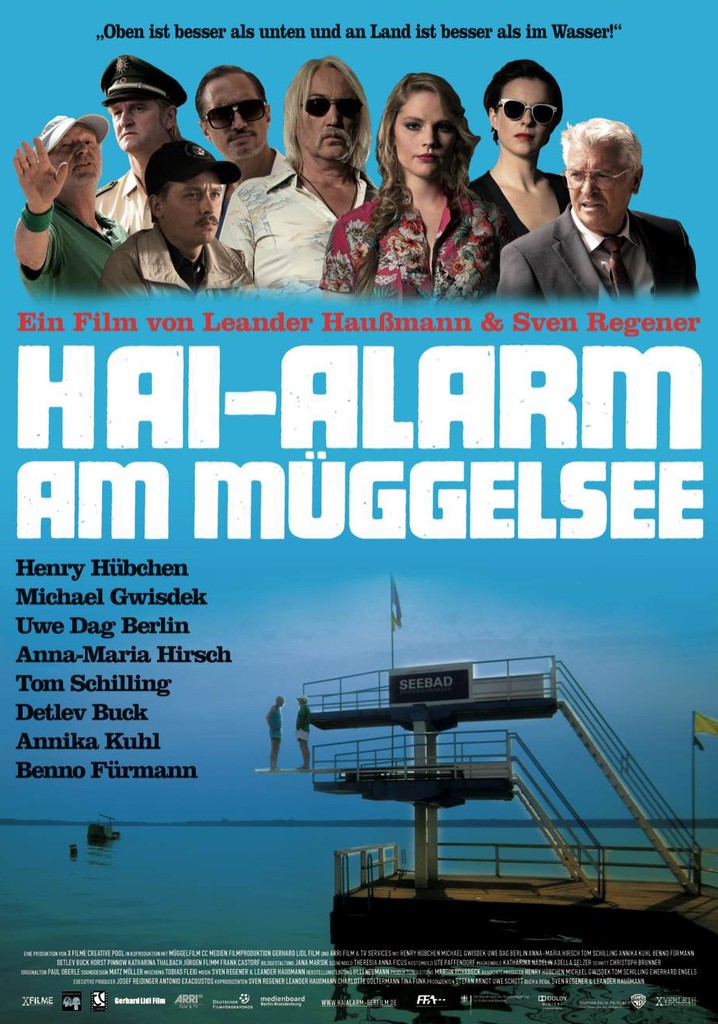 Shark Alarm at Müggel Lake poster