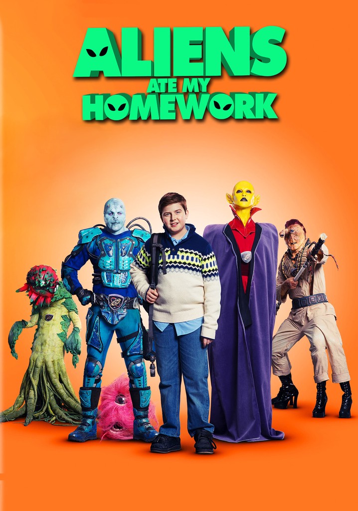 Aliens Ate My Homework poster