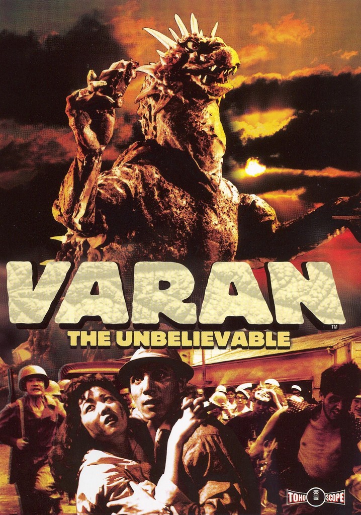 Varan the Unbelievable poster
