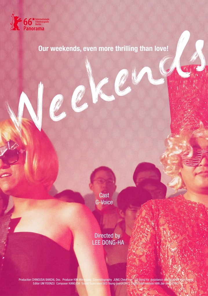 Weekends poster