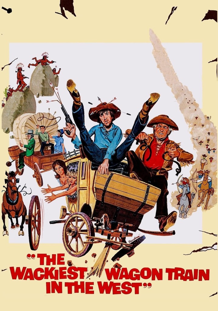 The Wackiest Wagon Train In The West poster