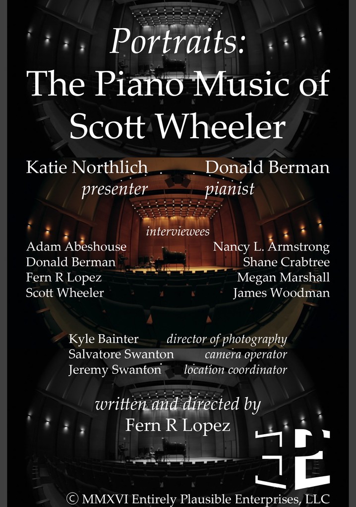 Portraits: The Piano Music of Scott Wheeler poster