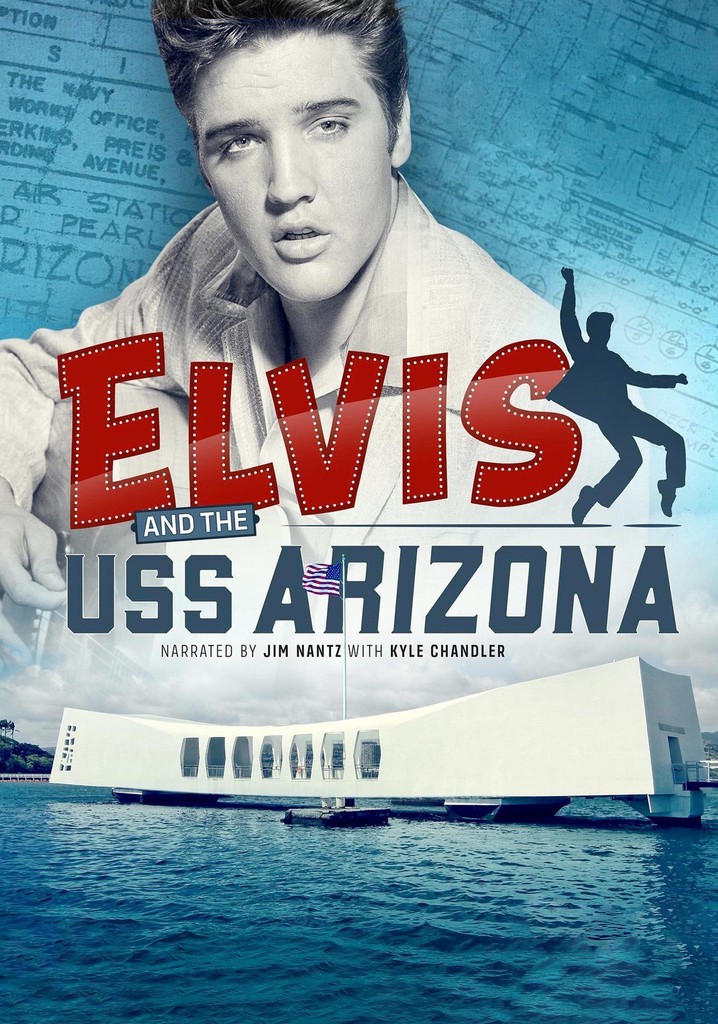 Elvis and the USS Arizona poster