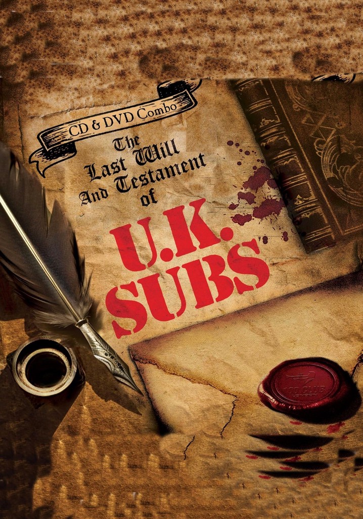 UK Subs: The Last Will And Testament Of UK Subs poster