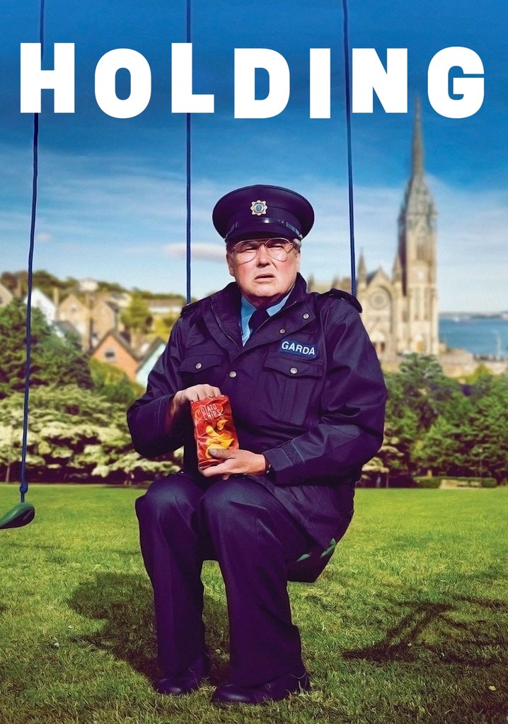 Holding poster