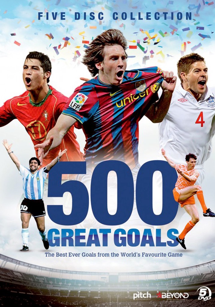 500 Great Goals poster