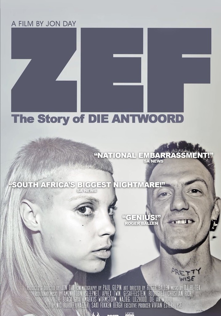 ZEF - The Story of Die Antwoord poster