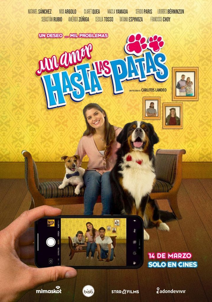 Un amor hasta las patas poster