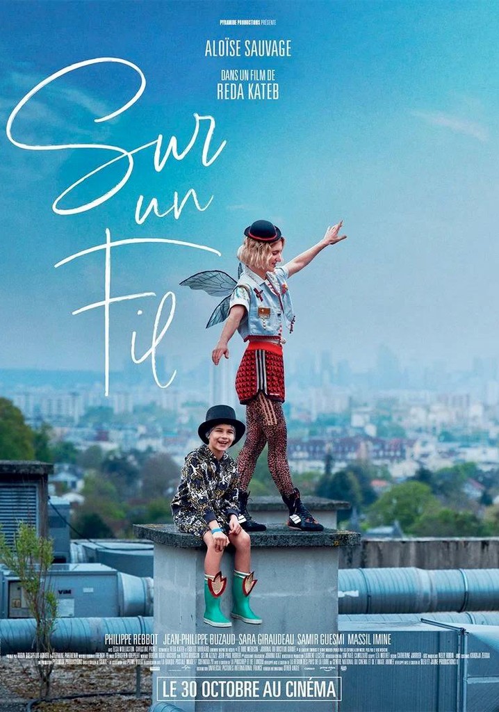 Sur un fil poster