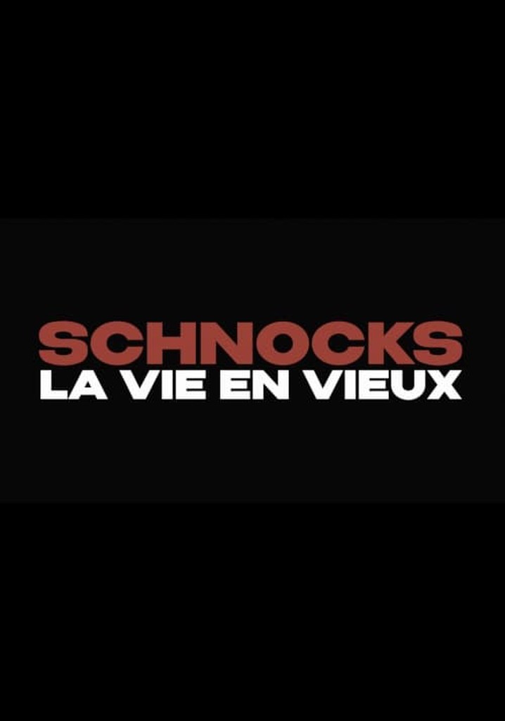 Schnocks, la vie en vieux poster
