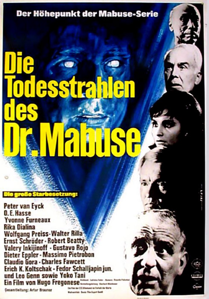 The Death Ray of Dr. Mabuse poster