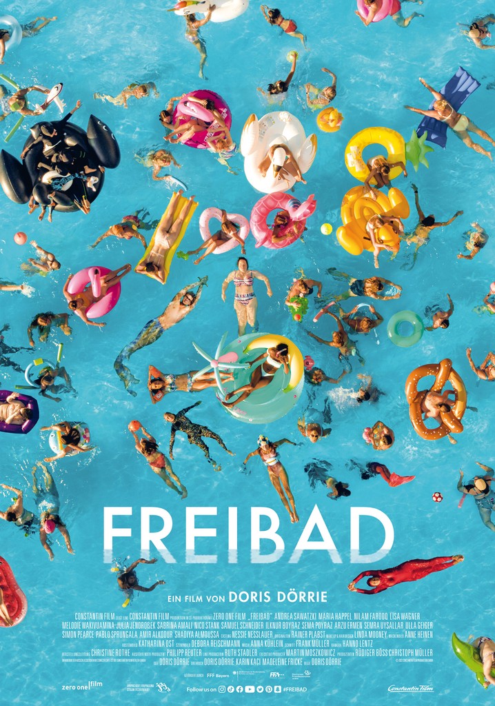 Freibad poster